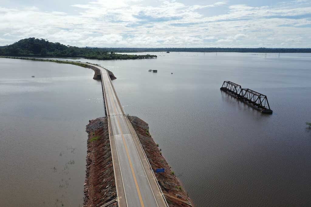 Governo Federal aponta obra de alteamento na BR-364 realizada pela Usina Jirau como destaque em obras de infraestrutura - Gente de Opinião