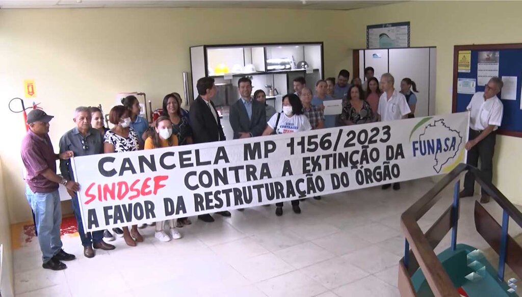 Servidores da Funasa protestam contra extinção do órgão - Gente de Opinião