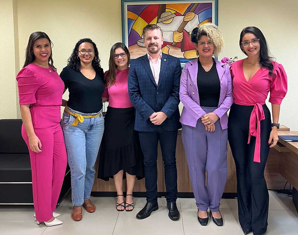 Rolim de Moura – Juliana Nonato participa de reunião com Defensor Público-Geral do Estado Hans Lucas Immich - Gente de Opinião