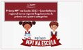 Prêmio MPT na Escola 2023 - Coordinfância regional torna vigente Regulamento do prêmio em quatro categorias: conto, poesia, música e desenho.