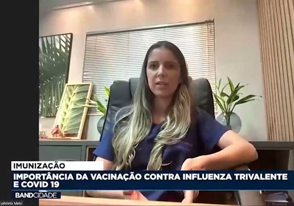 Entrevista com a enfermeira Gabriela Melo sobre a importância da vacinação contra Influenza Trivalente e Covid 19 - Gente de Opinião