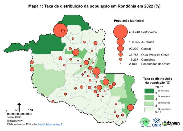 Censo aponta que 29 dos 52 municípios de Rondônia diminuíram em número de  habitantes. Ministro Andreazza