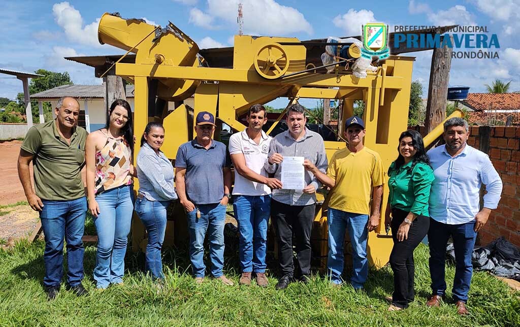 Semap entrega conjunto de beneficiamento de café para associação em Primavera de Rondônia - Gente de Opinião