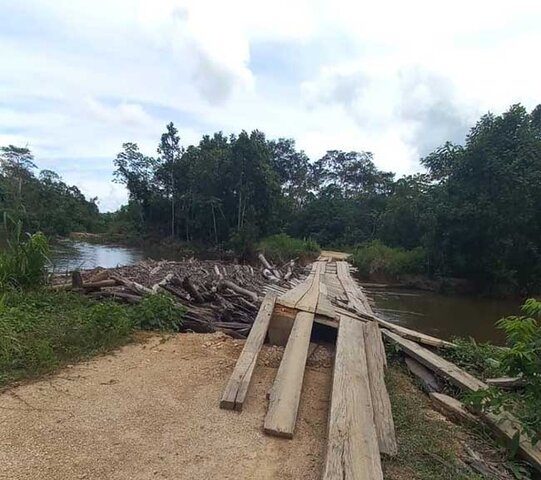 Ponte com risco de desabar na RO-408 gera apreensão e Delegado Lucas pede reparo urgente - Gente de Opinião