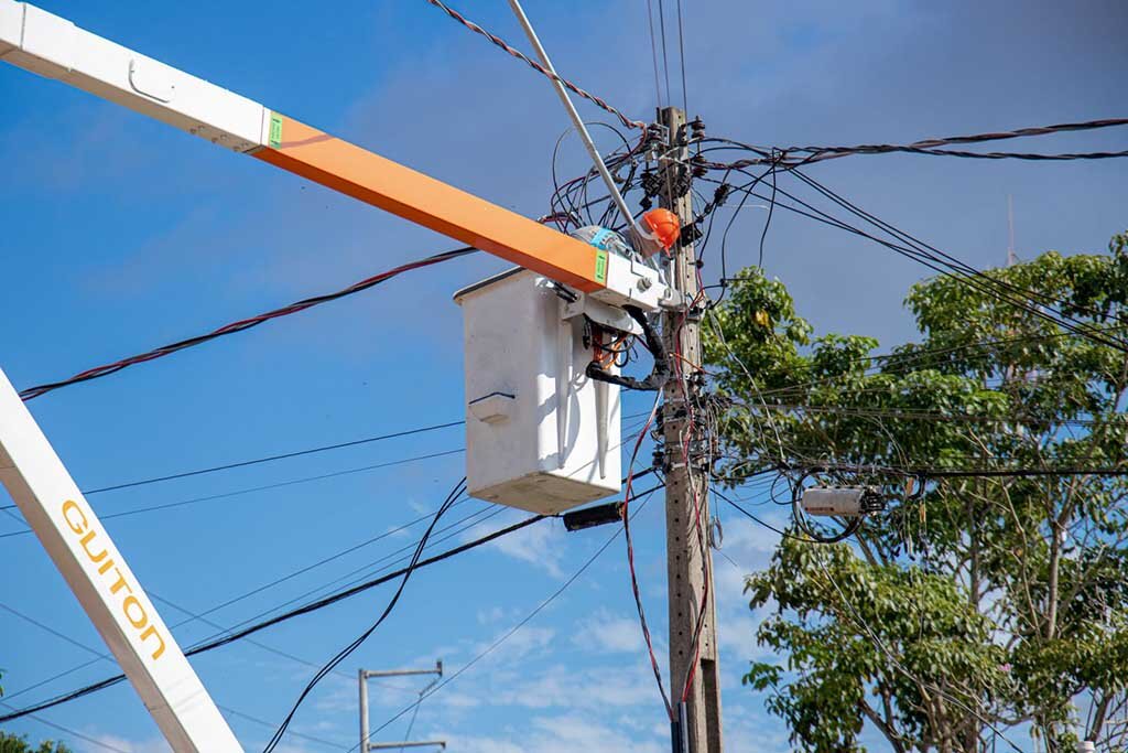 De um total de 496 luminárias a serem instaladas no bairro Lagoa, 357 pontos já foram concluídos - Gente de Opinião