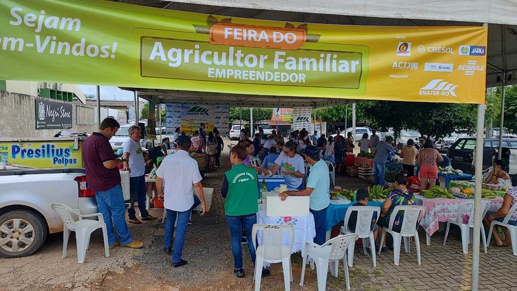 Jaru realiza mais uma edição da Feira do Agricultor Familiar Empreendedor - Gente de Opinião