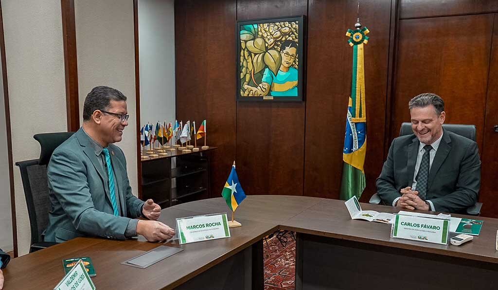 Governador Marcos Rocha participa de reunião com ministro da Agricultura e Pecuária para avançar na produção de alimentos em Rondônia - Gente de Opinião