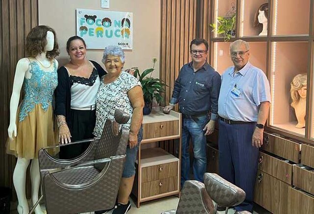 Hospital de Amor e Sicoob Credisul inauguram banco de perucas ‘Foco na Peruca’ para pacientes com câncer, em Porto Velho (RO)  - Gente de Opinião