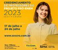 Sesc abre inscrições para contratação de professor do projeto Pró-Enem 2023