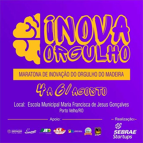 Sebrae Rondônia promoverá Maratona de Inovação no Orgulho do Madeira  - Gente de Opinião