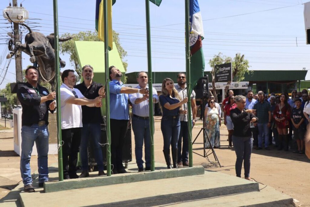 A solenidade de abertura da Feira aconteceu neste domingo, 30, em Ariquemes - Gente de Opinião