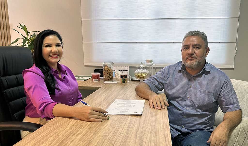 Vereador Everaldo Fogaça reforça laços políticos em visita à deputada federal Cristiane Lopes - Gente de Opinião