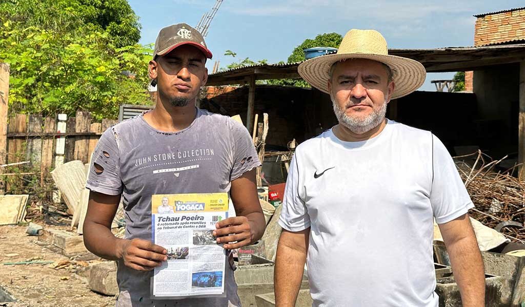 Vereador Everaldo Fogaça visita o bairro Três Marias e informa população da retomada do programa Tchau Poeira - Gente de Opinião