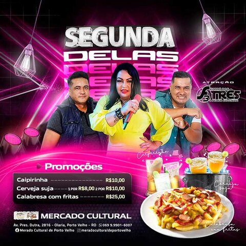 Com churrascada hoje tem show com Forró Dos Três no Mercado Cultural - Gente de Opinião