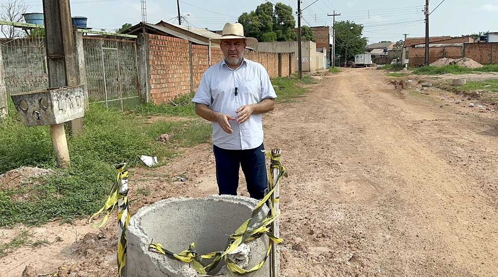 Obras de drenagem e asfalto do Governo Federal 100% paralisadas em Porto Velho - Gente de Opinião