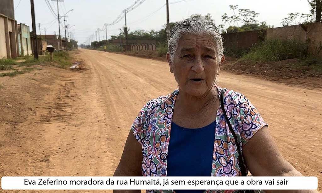 Obras de drenagem e asfalto do Governo Federal 100% paralisadas em Porto Velho - Gente de Opinião