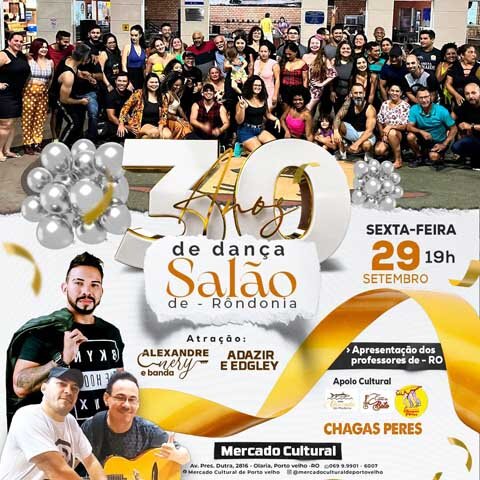 Grupo comemora trinta anos de dança de salão na Sexta Mix no Mercado Cultural - Gente de Opinião