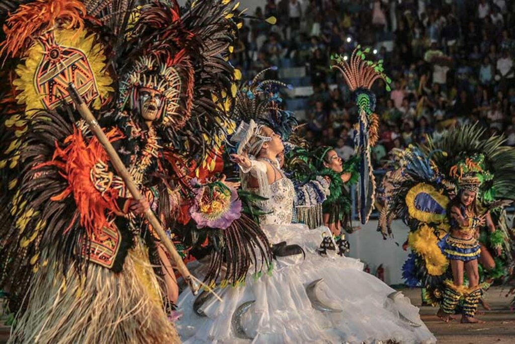 Festival Folclórico, criado em 1995, apresenta heranças culturais indígenas e caboclas, com músicas, danças e lendas (Foto: Ney Cunha I Secom / Governo de Rondônia) - Gente de Opinião