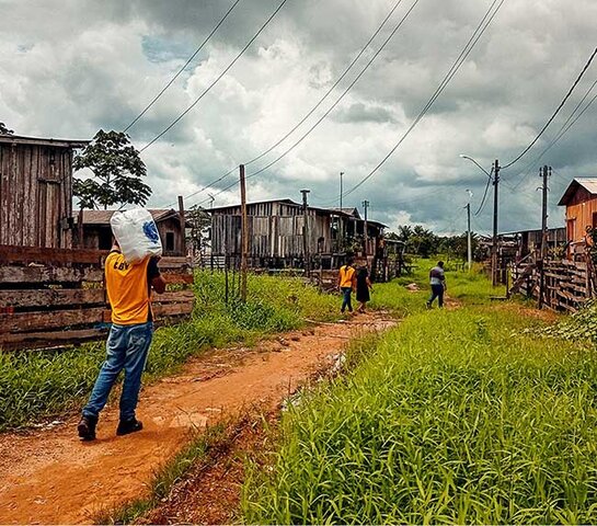 Campanha Natal Permanente da LBV em prol das vítimas da seca na região amazônica - Gente de Opinião