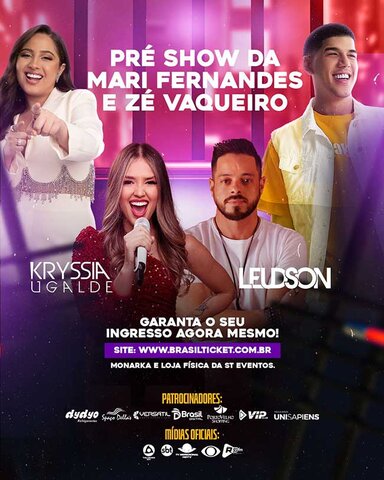 Show duplo de Mari Fernandes e Zé Vaqueiro é neste sábado na Talismã 21 - Gente de Opinião