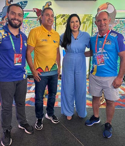 Cristiane Lopes visita atletas de todo país nos Jogos Escolares Brasileiros 2023 - Gente de Opinião