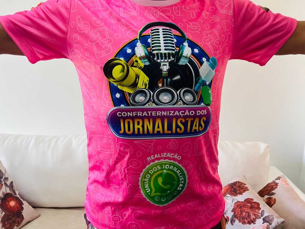 Grupo União dos Jornalistas lança camisa promocional do evento deste ano - Gente de Opinião