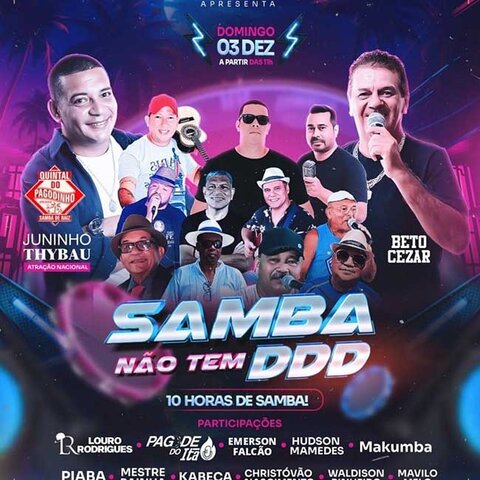 Domingo tem show do primo do Zeca Pagodinho, Juninho Thynau, no O Monarka  - Gente de Opinião