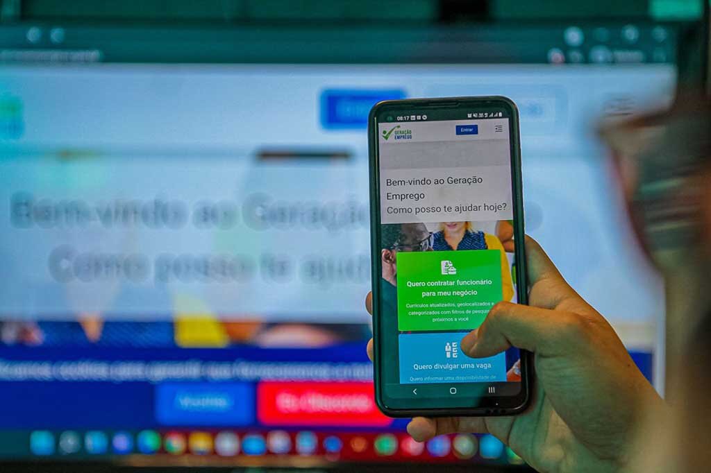 O serviço é oferecido pelo app “Geração Emprego” disponível para iOS e Android - Gente de Opinião