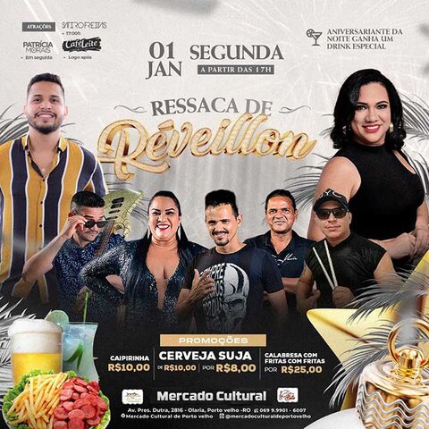 Réveillon da Família com shows grátis no Mercado Cultural - Gente de Opinião