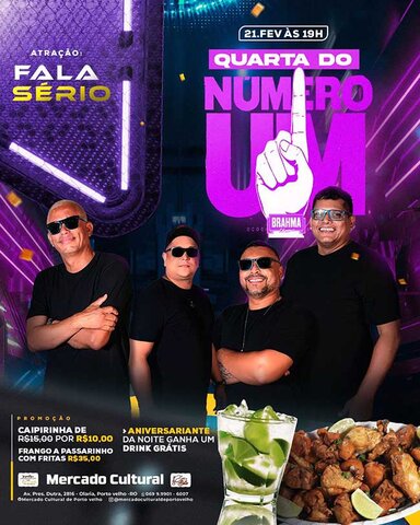 Grupo Fala Sério se apresenta hoje no Mercado Cultural  - Gente de Opinião