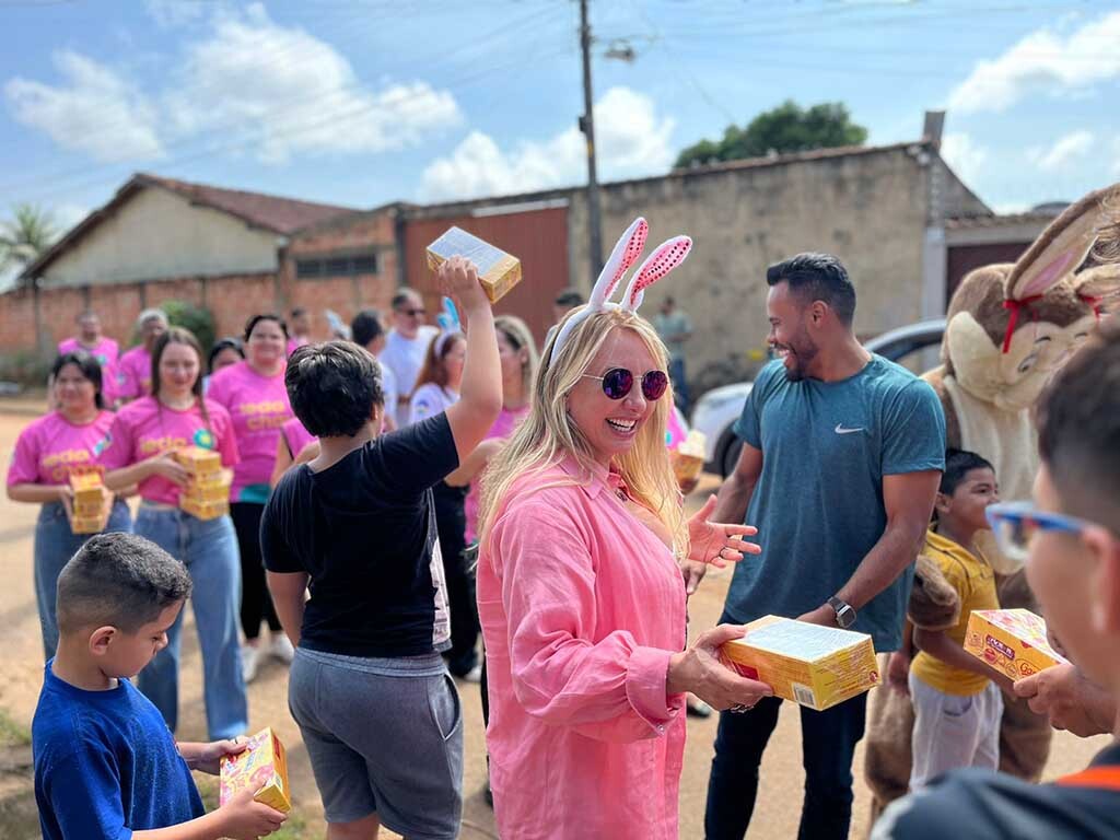 Deputada Ieda Chaves mobiliza a maior ação solidária com a distribuição de mais de 40 mil caixas de chocolate na Páscoa de 2024 - Gente de Opinião