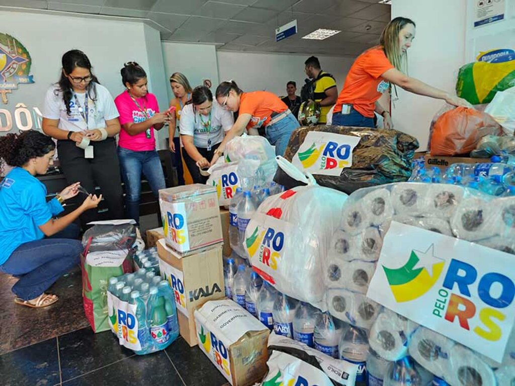 Governo de Rondônia anuncia 1º lote de ajuda humanitária para o RS - Gente de Opinião