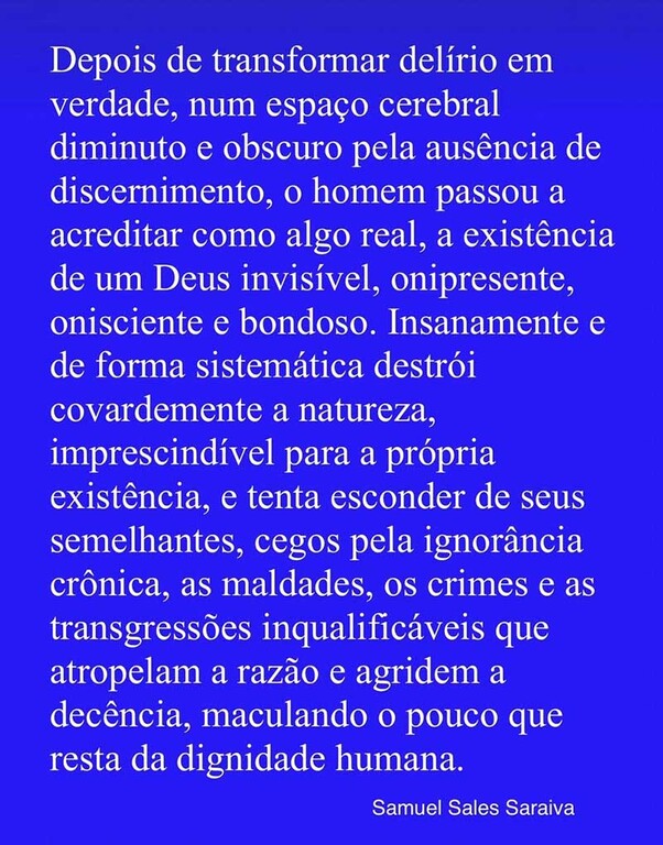 A loucura e ignorância humana patriarcal não conhecem limites, quando a mente alucina drogada pela religião - Gente de Opinião