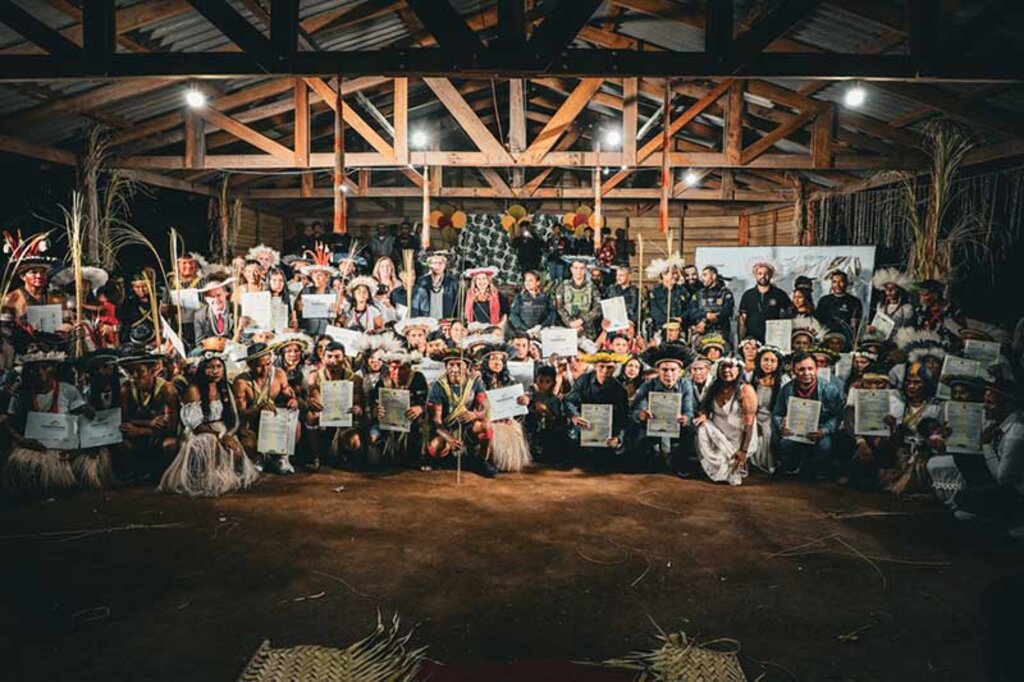 Em iniciativa inédita, Justiça de Rondônia realiza casamento comunitário indígena na Aldeia Gavião   - Gente de Opinião