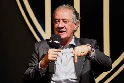 "Achei que morreria sem ver o Flamengo reclamar de arbitragem", diz presidente do Galo