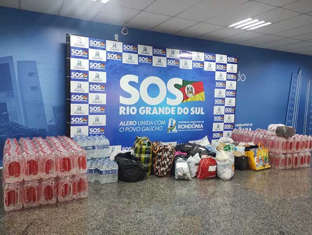 Assembleia Legislativa de Rondônia envia doações para o Rio Grande do Sul - Gente de Opinião