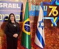 Deputada Federal Cristiane Lopes Participa de Solenidade em Comemoração aos 76 Anos de Israel