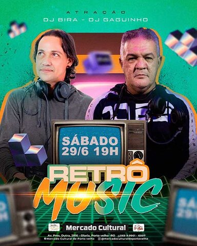 Vai ter apresentações dos Dj's Bira e Gaguinho no Mercado Cultural; confira as programações do final de semana  - Gente de Opinião