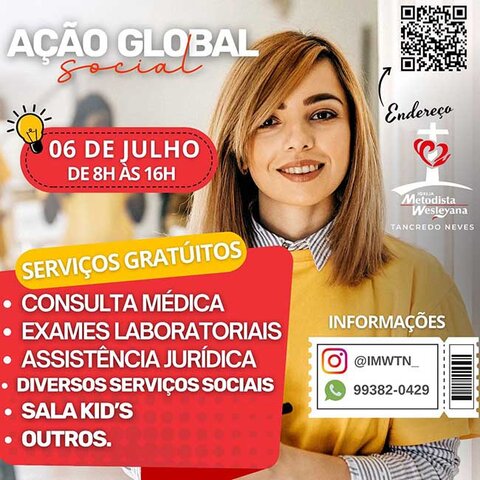 Ação Social - Igreja Metodista Wesleyana - Gente de Opinião