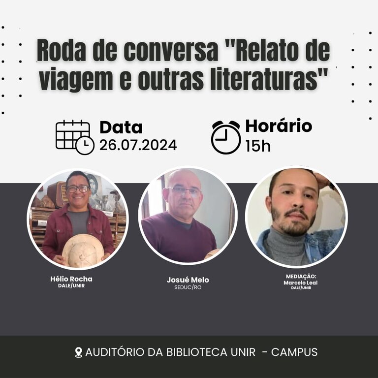 Relato de viagem & Outras Literaturas - Gente de Opinião