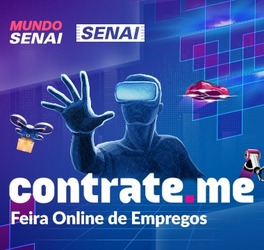 Feira de empregos Contrate-me estará presente no Mundo SENAI 2024 - Gente de Opinião