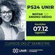 PS UNIR 2024 - UNIR faz seleção com notas do Ensino Médio para cursos de graduação do 2º semestre