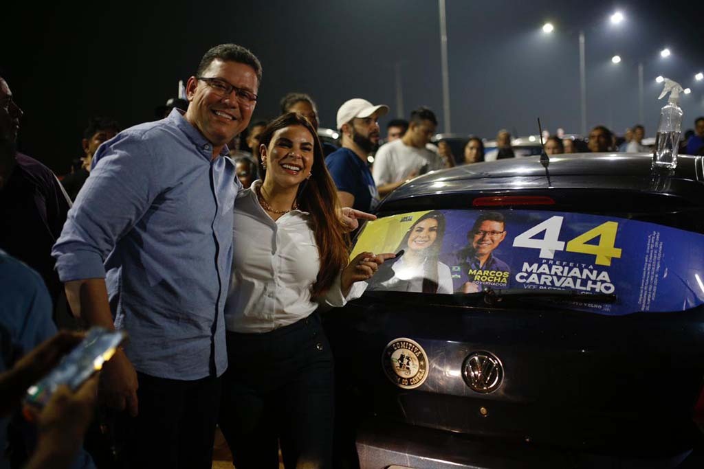 Mariana Carvalho inicia campanha ao lado do governador Marcos Rocha, do prefeito Hildon Chaves e lideranças - Gente de Opinião