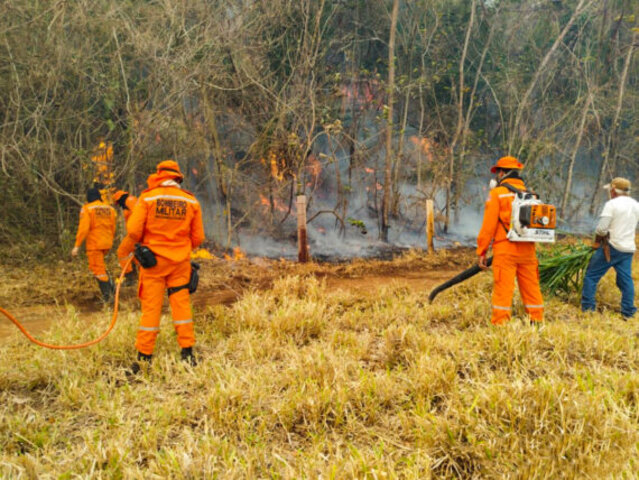 Em Costa Marques, ações de combate a incêndios florestais são intensificadas  - Gente de Opinião