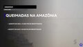 Fumaça atinge nível crítico em Porto Velho e cancela mais voos