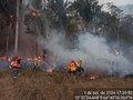 Reforço conjunto das forças de seguranças eliminam grandes focos de incêndios criminosos em Rondônia