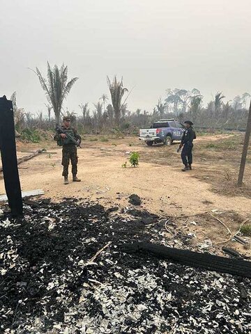 Reforço conjunto das forças de seguranças eliminam grandes focos de incêndios criminosos em Rondônia - Gente de Opinião