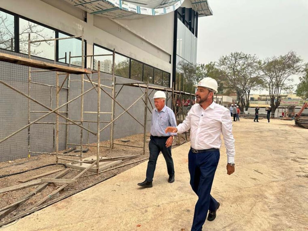 Prefeito Hildon Chaves visita canteiro de obras da nova rodoviária de Porto Velho para acompanhar os avanços - Gente de Opinião