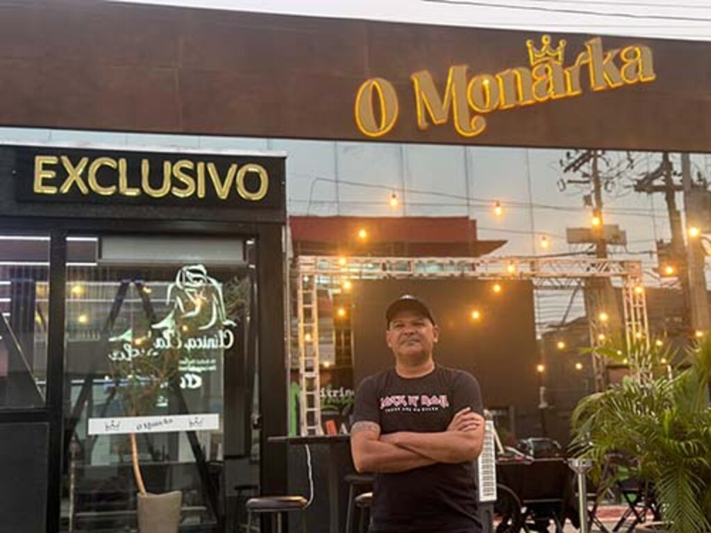 O empresário Sinezio Tapajos, além do O Monarka, responde pela ST Eventos, o premiado pub Grego Original e o box Dourado do Madeira, localizado no no Mercado Cultural de Pvh. - Gente de Opinião