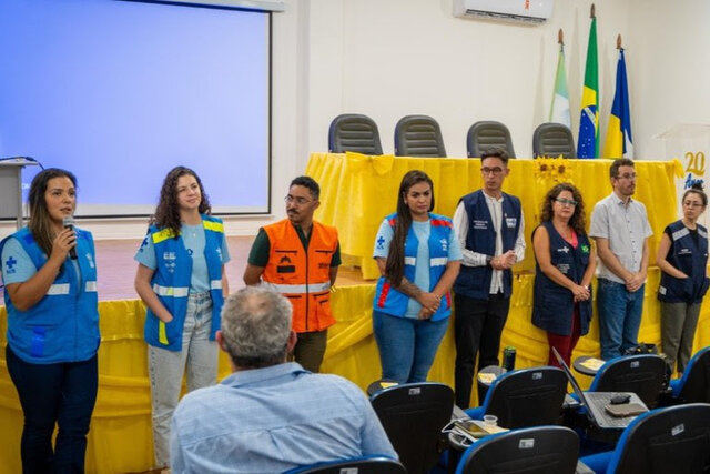 Durante a reunião, foi apresentado um plano de contingência detalhando a resposta coordenada para combater os problemas de saúde pública decorrentes da crise ambiental - Foto: Igor Evangelista/MS - Gente de Opinião